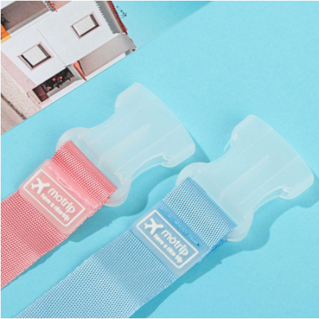 [พร้อมส่งในไทย] สายรัดกระเป๋าเดินทาง บทความคงที่ ความยาวปรับได้ แบบพกพา Luggage strap