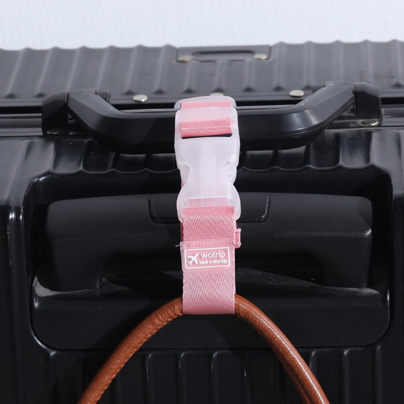 [พร้อมส่งในไทย] สายรัดกระเป๋าเดินทาง บทความคงที่ ความยาวปรับได้ แบบพกพา Luggage strap