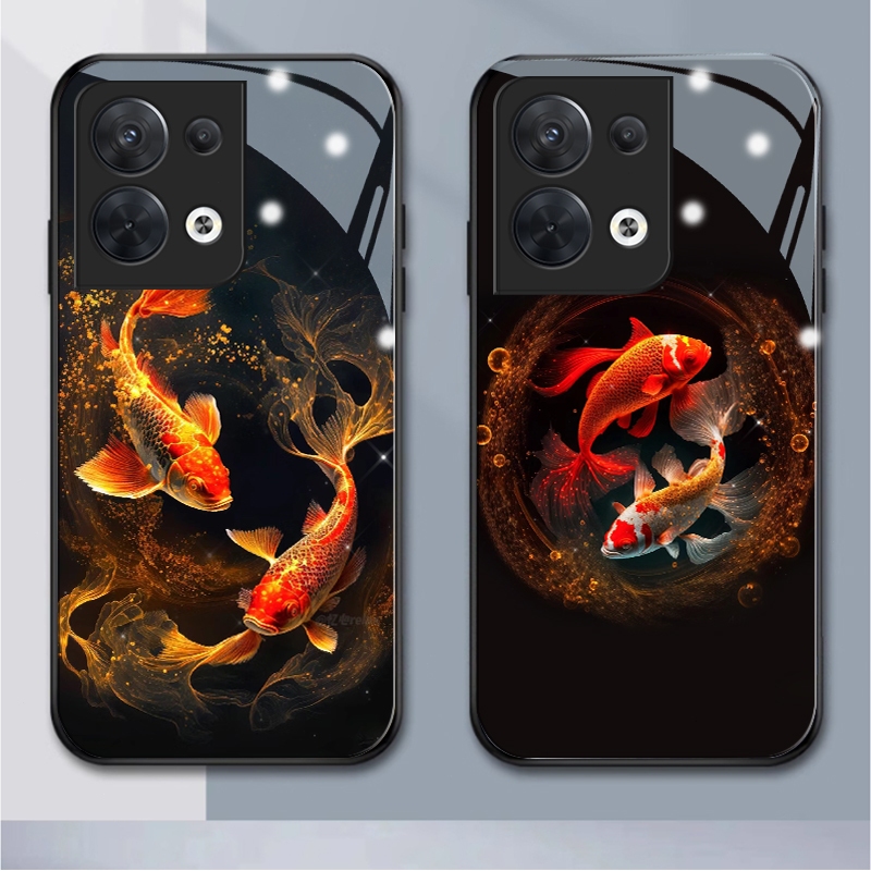 เคสโทรศัพท์มือถือแบบแก้ว กันกระแทก กันฝุ่น Diy สําหรับ OPPO reno 8pro 7Z 8Z 7pro 5G 6 6Z 2F 2Z 8 4pr