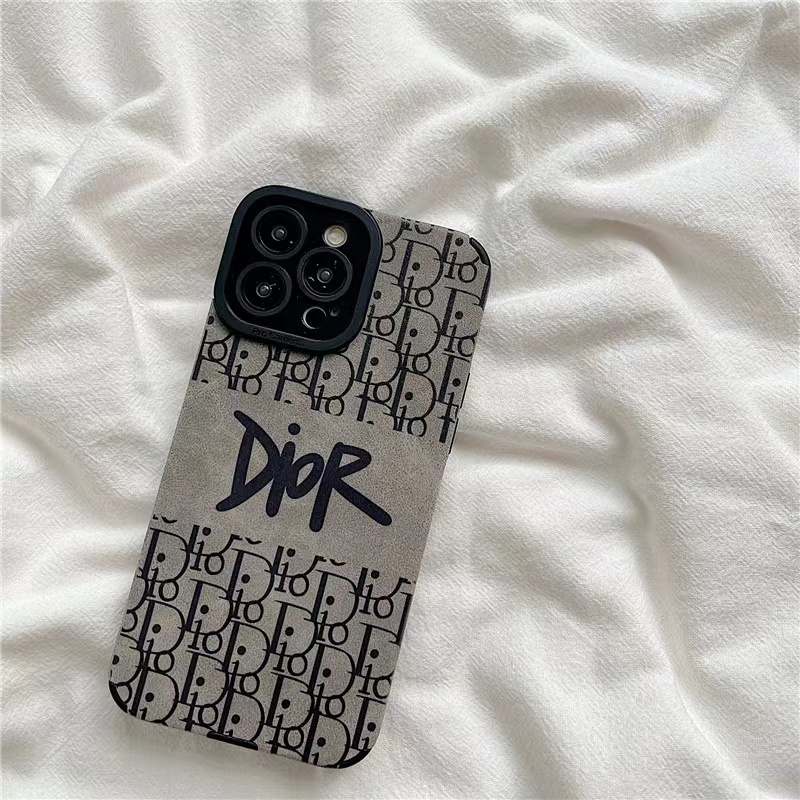 Dio ผิวรู้สึกหนังเคสโทรศัพท์สําหรับIphone 15 Pro Max 14 Pro Max i14 plus 13 Pro Max i13 13pro 11 Pro Max i11 X XR Xs Max 7 plus 8 plus 12 Pro Maxฝาครอบป้องกัน