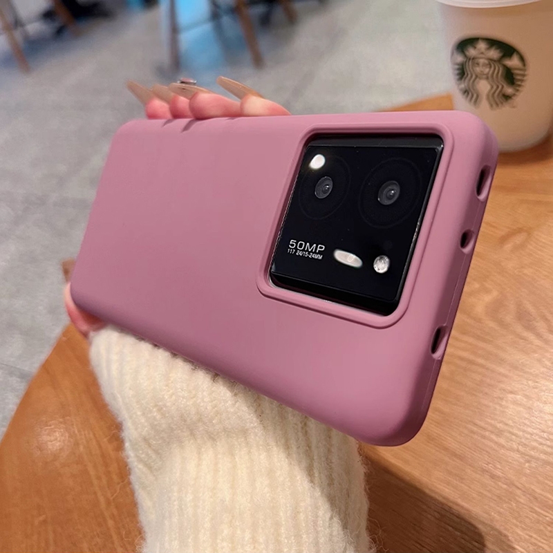 สําหรับ Xiaomi 13T Pro เคสโทรศัพท์ ซิลิกาเจลเหลว แบบแข็ง