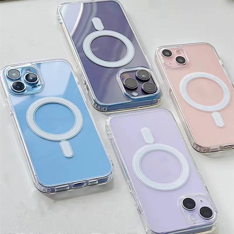 เคสโทรศัพท์มือถือ แบบใส พร้อมแหวนแม่เหล็ก สําหรับ iPhone X 11 15 13 14 12 XR XS Max 7 8 Plus SE Series