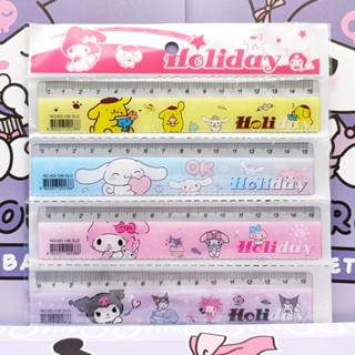 ไม้บรรทัดการ์ตูน 15 ซม. ไม้บรรทัดนักเรียนเครื่องมือวัดเครื่อ…