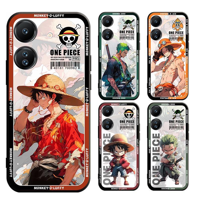 เคส Redmi A3 note 13 13C pro plus 4G 5G นิ่ม ลาย onepiece luffy สําหรับ