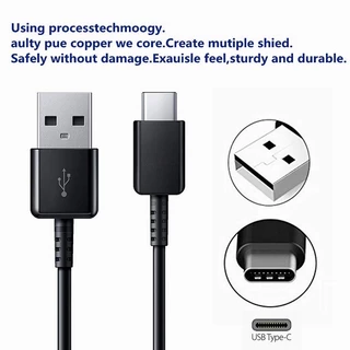 Type C USB Cable Charger สําหรับ A20 A30 A40 A50 A30S S8 S8+ S9 S10 A8 A9 Plus Type-C Fast สายชาร์จข้อมูลอะแดปเตอร์