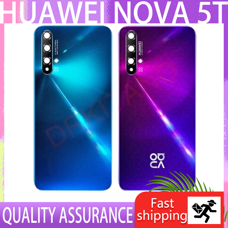 เคสแบตเตอรี่ด้านหลัง พร้อมสติกเกอร์กาว สําหรับ Huawei NOVA 5T YAL-L21 YAL-L61 YAL-L71 YAL-L61D