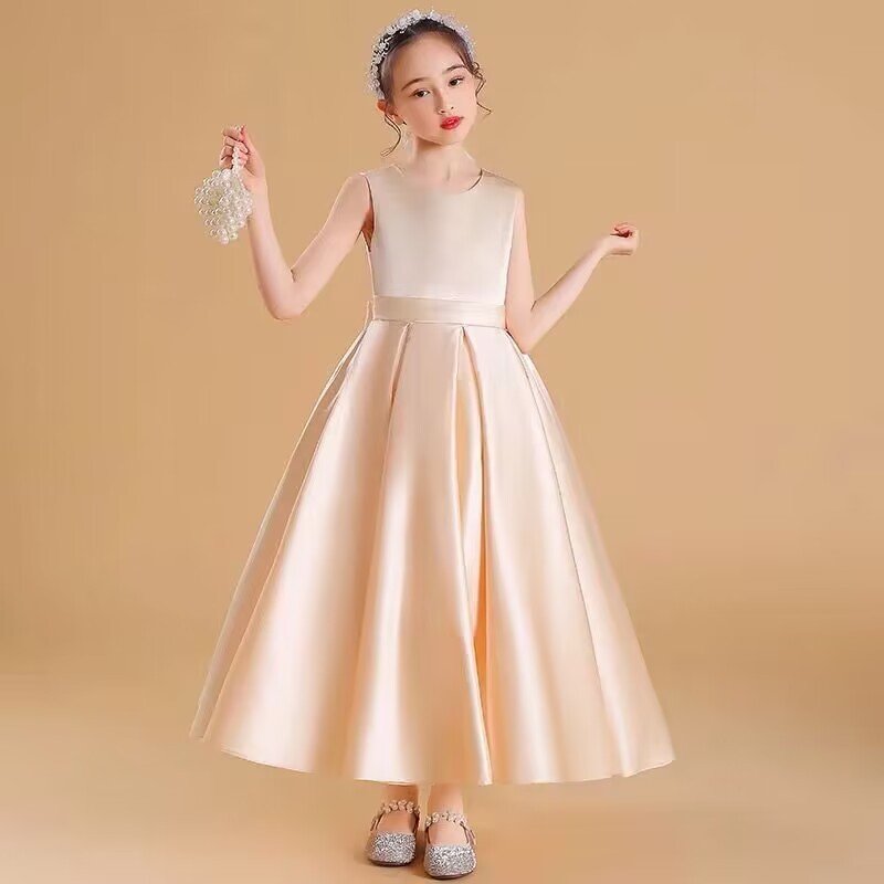 เด็กเปียโนชุด Cello Performance เครื่องแต่งกายไวโอลินชุดสาว High-End Recitation โฮสต์ชุดเจ้าหญิง Orchestra Chorus