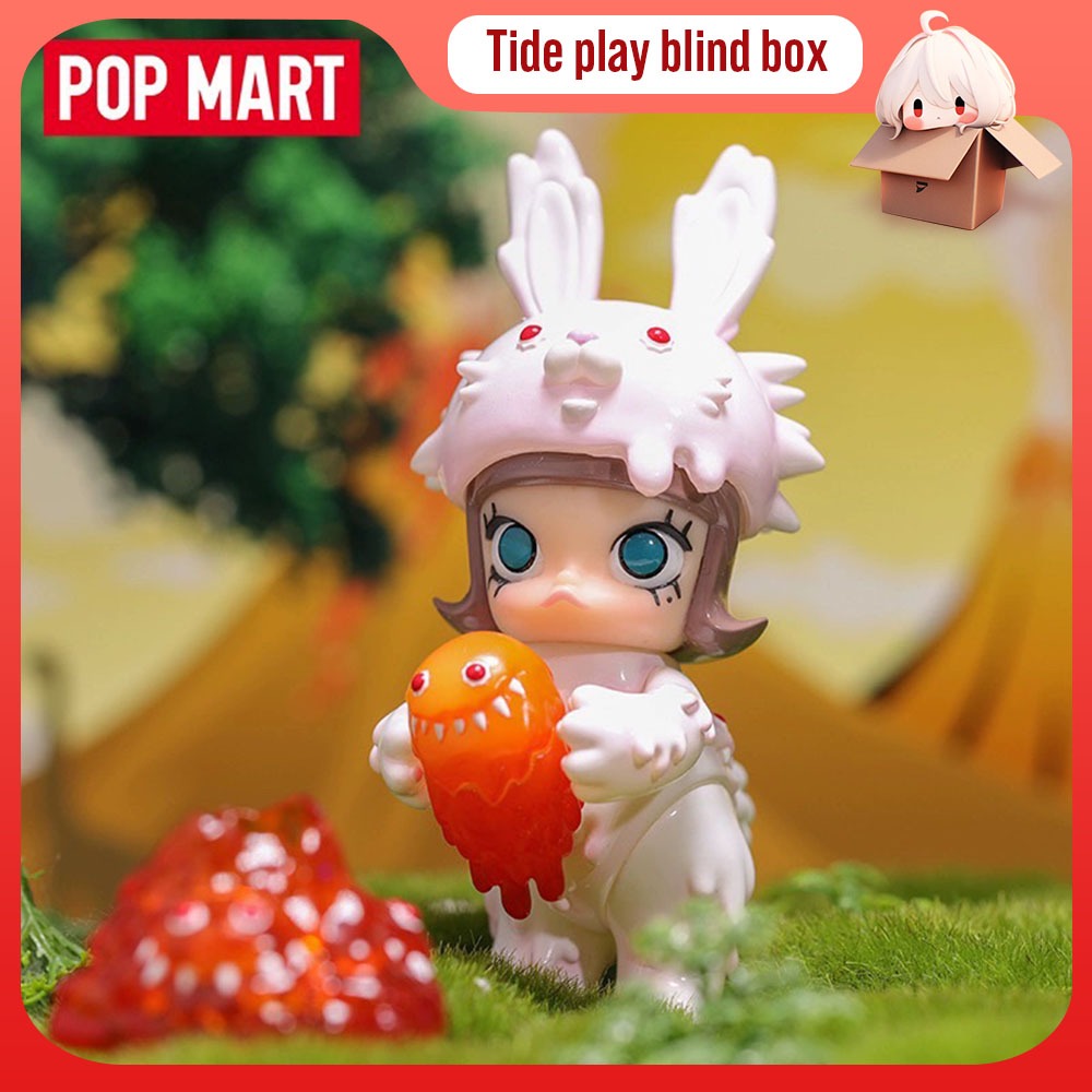 Popmart Bubble Marte Molly Okubo INSTINCTOY กล่องสุ่ม ตุ๊กตาแฟชั่น