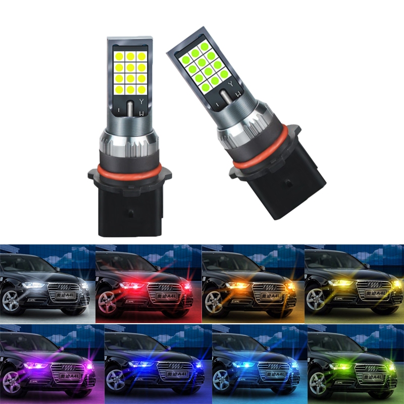ไฟเดย์ไลท์ LED P13W สําหรับ Mitsubishi Montero Audi A4 Q5 Skoda Mazda CX5 Sh23w Psx26w DRL 1 ชิ้น