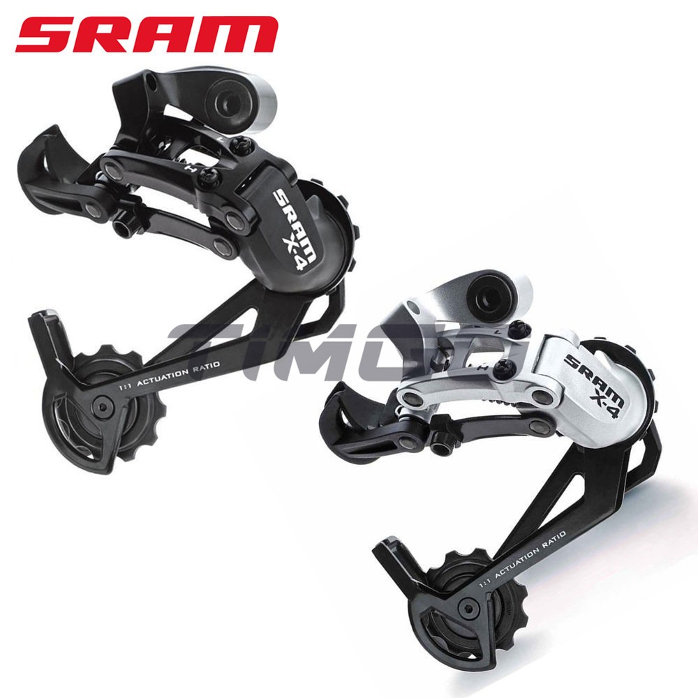 Sram X4 ตีนผีจักรยานเสือภูเขา 7 8 9 ความเร็ว กรงยาวปานกลาง