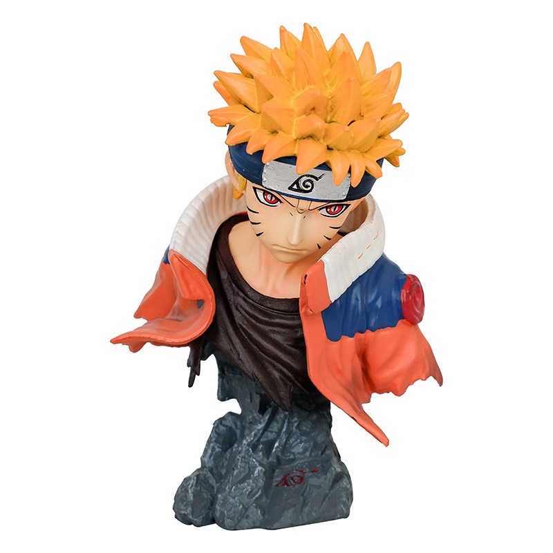โมเดลฟิกเกอร์ PVC รูปปั้นอนิเมะนารูโตะ Uzumaki Naruto ขนาด 10 ซม. ของเล่นสําหรับเด็ก