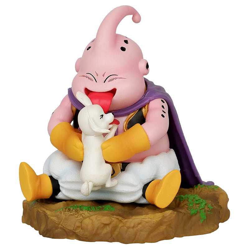โมเดลฟิกเกอร์ PVC อนิเมะดราก้อนบอล Z Majin Buu Lick The Dog Fat Buu ขนาด 8 ซม. ของขวัญ ของเล่นสําหรับเด็ก