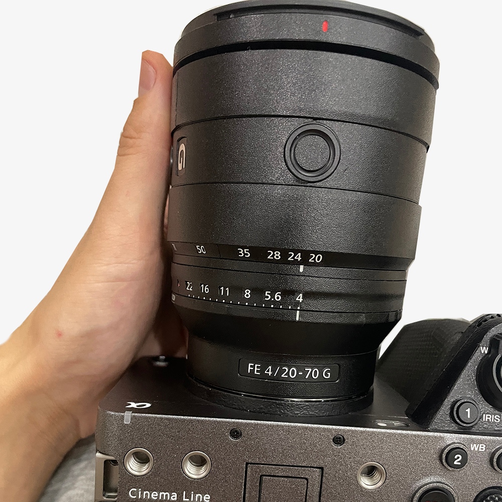 Anti-Scratch ป้องกันสติกเกอร์ผิวฟิล์ม forFE 20-70 มม.F4G 20-70 F4 เลนส์กล้อง custom made Coat Wrap ร
