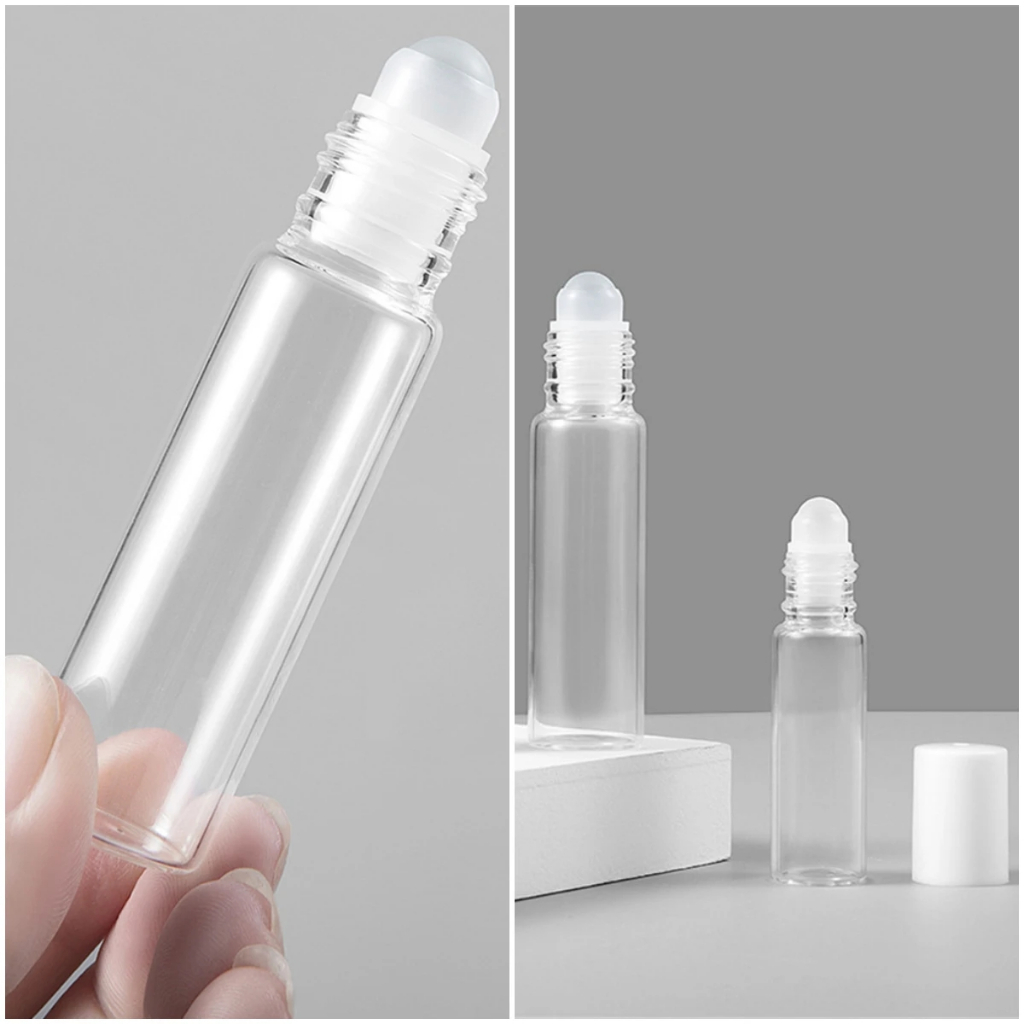 ขวดแก้วใส่เครื่องสําอางน้ําหอมน้ําหอมแบบพกพาขนาด 5มล./10มล.