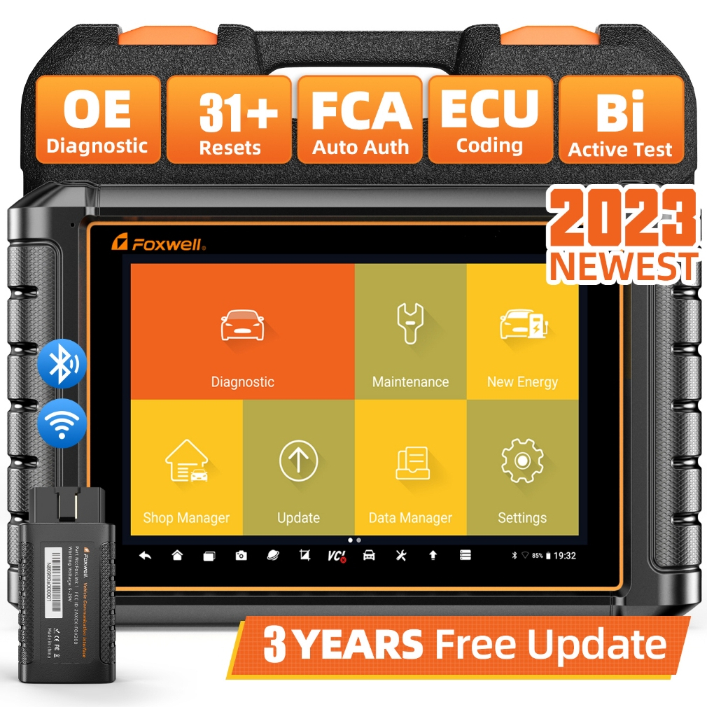 FOXWELL NT909 Professional Obd2 Bluetooth Obd2 Scanner Car Scanner Car Diagnosis Odb2 Car Diagnostic