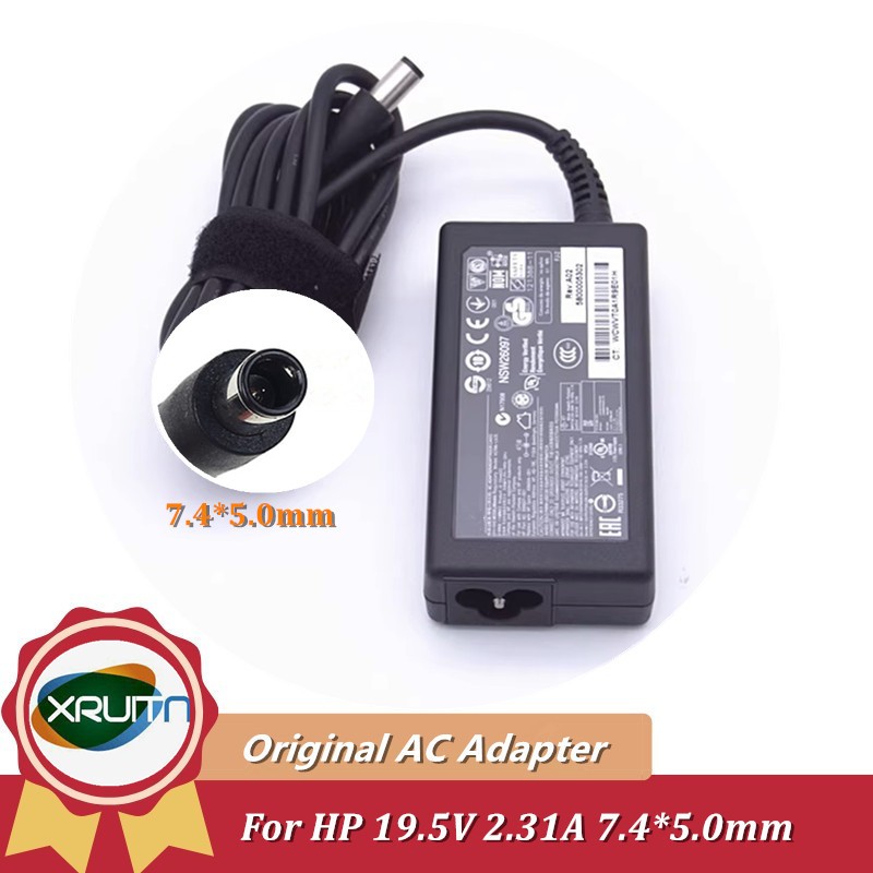 ของแท้ 19.5V 2.31A 45W แล็ปท็อปชาร์จอะแดปเตอร์ AC สําหรับแหล่งจ่ายไฟ HP HSTNN-DA35 696607-003 696694