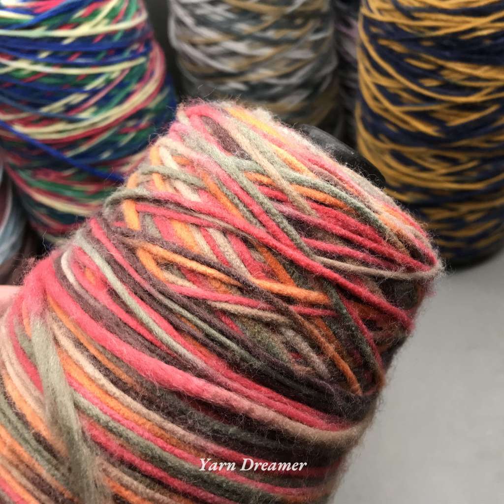 13 สีให้เลือก - เส้นด้ายย้อมสีอวกาศ ไหมพรมไอซ์แลนด์ ไหมพรมถักมือ DIY ไหมพรมถักโครเชต์
