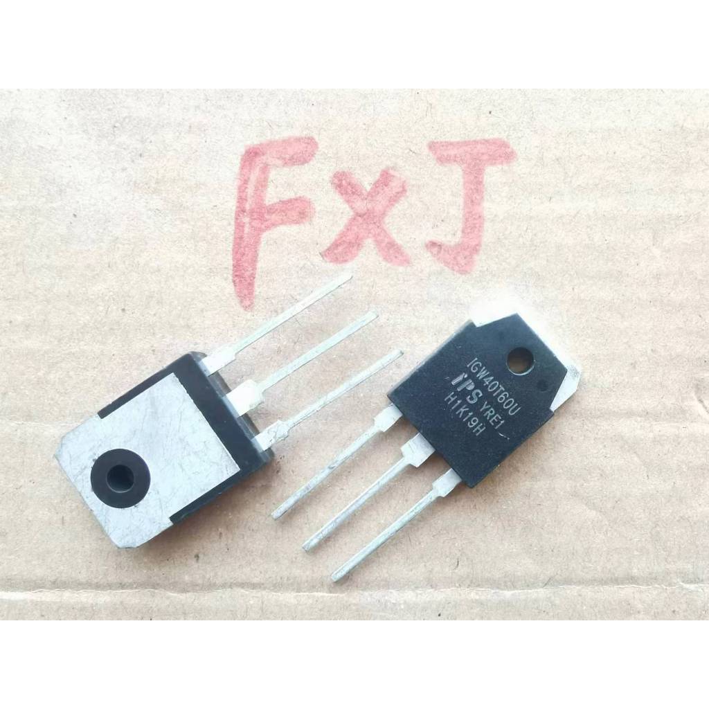 ((5 ชิ้น) IGW40T60U 40A 600V เครื่องเชื่อมย้อนกลับอะไหล่ซ่อมทั่วไป IGBT หลอดเดียวใหม่เอี่ยมพร้อมสต็อ