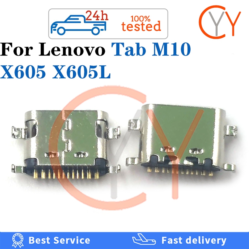 ปลั๊กแจ็คเชื่อมต่อพอร์ตชาร์จ Micro USB สําหรับ Lenovo Tab M10 10.1 นิ้ว TB-X605F X605L X605 X605F X6