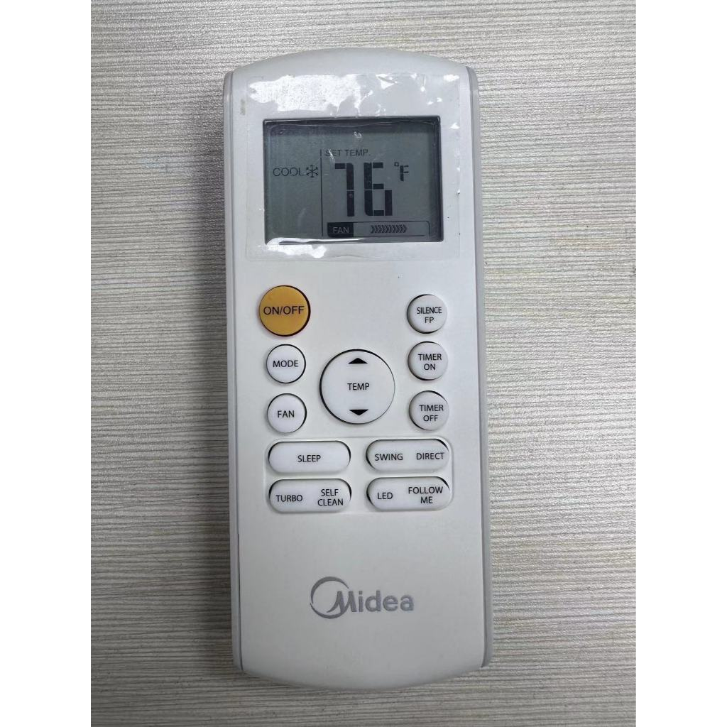 RG57A16/BGEF รีโมทคอนโทรลสําหรับ Midea Air Conditioner RG57A6 RG57A2 RG57B/BGE RG57B-BGE RG57A2/BGEF