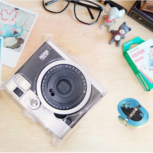 [Film Lab] เคสใส Instax Mini 90 เคสกล้อง เคสป้องกันกล้อง กับสายคล้อง CAA08 ราคา ถูกที่สุด ดีลบีเคเค แกลเลอรีภาพที่ 3