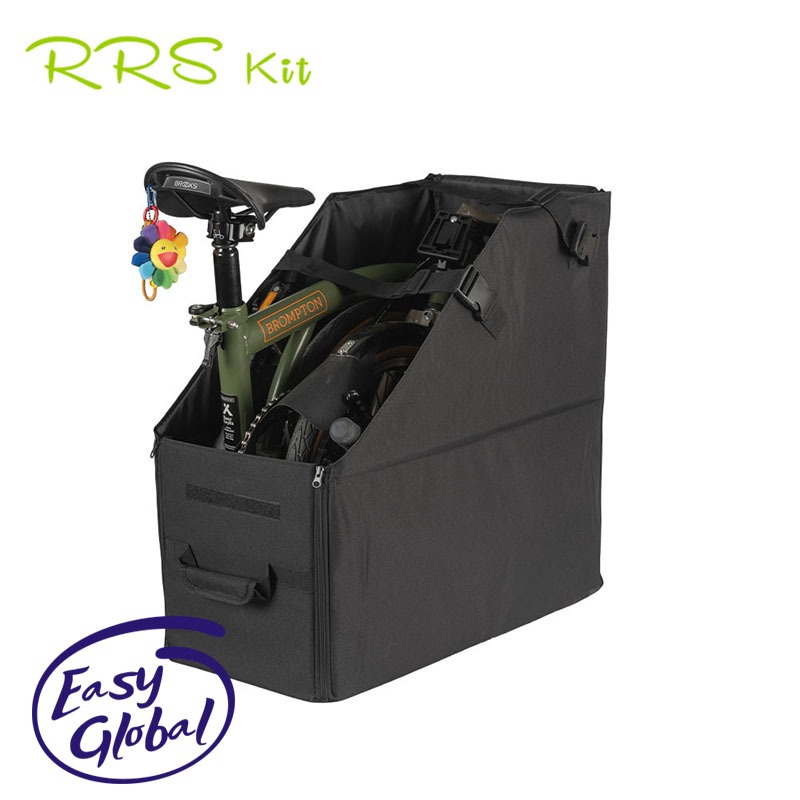 Rrskit กล่องเก็บจักรยานแบบพับได้สําหรับ Brompton Dahon กันน้ํา