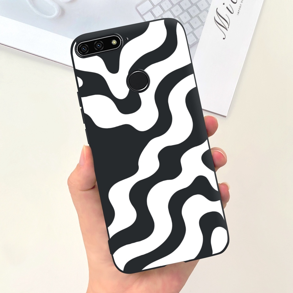 เคสโทรศัพท์ ซิลิโคนนิ่ม TPU ลายเจลลี่ แฟชั่น สําหรับ Huawei Y6 Prime (2018) ATU-L31 ATU-L41 Y6 (2018) ATU-L22 ATU-L21 ราคา ถูกที่สุด ดีลบีเคเค แกลเลอรีภาพที่ 5