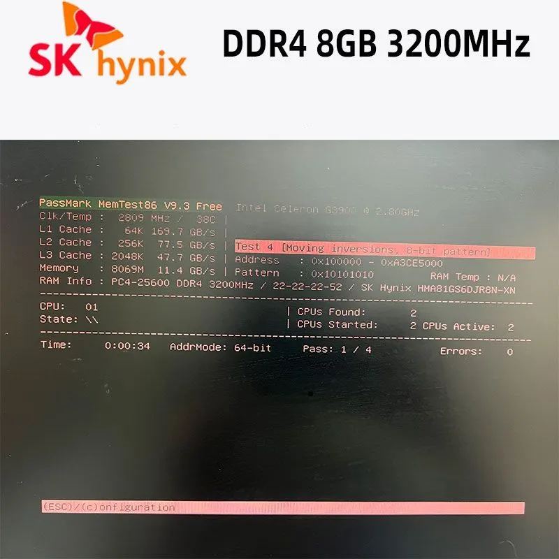 Sk Hynix แรมหน่วยความจําแล็ปท็อป โน้ตบุ๊ก DDR4 4GB 8GB 16GB DDR4 3200Mhz SODIMM สําหรับ Intel และ AMD - รูปที่ 4