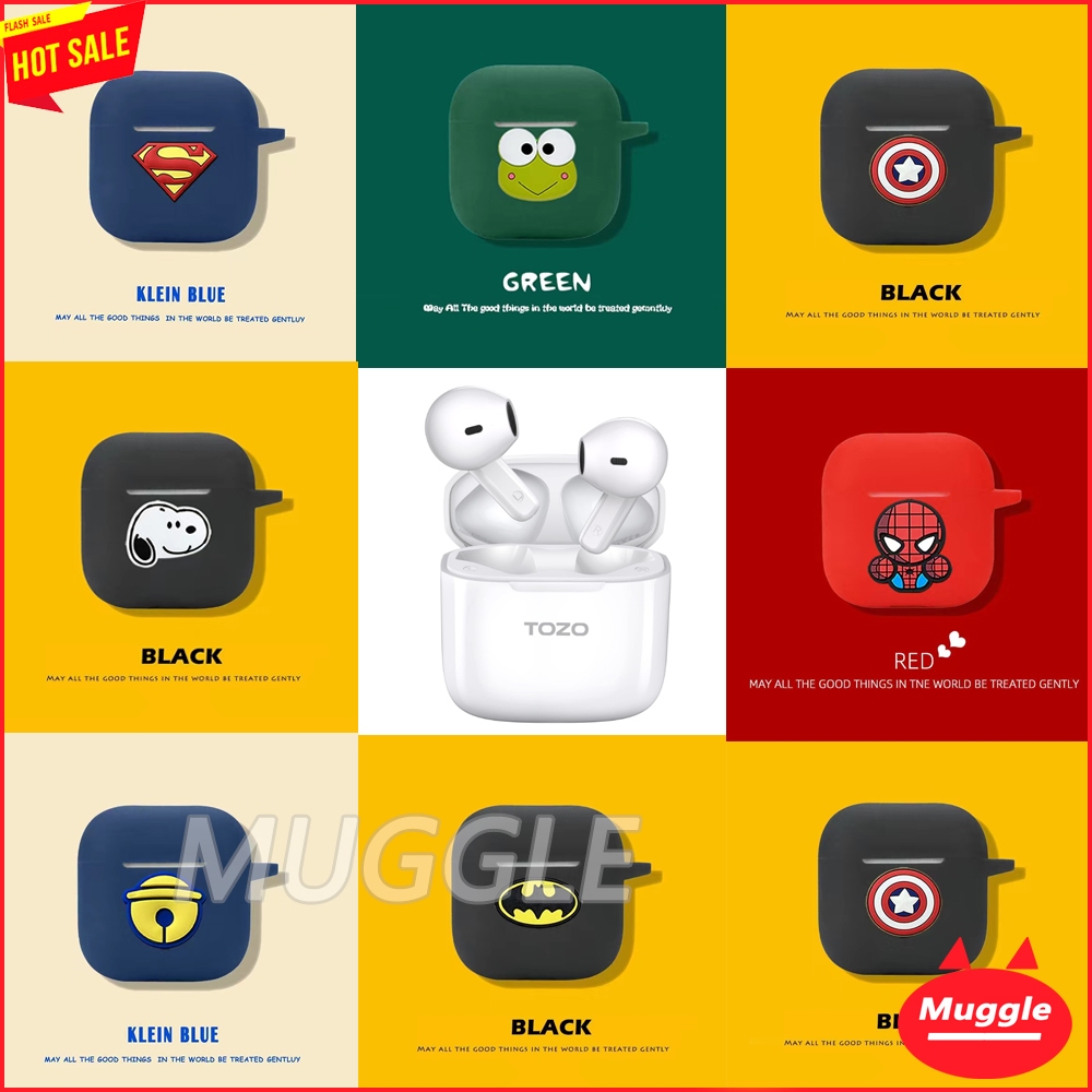 เคส TOZO A3 เคสซิลิโคนนิ่ม ลายการ์ตูน สําหรับ TOZO A3 เคสซิลิโคน TWS TOZO A3/TOZO A3 PRO