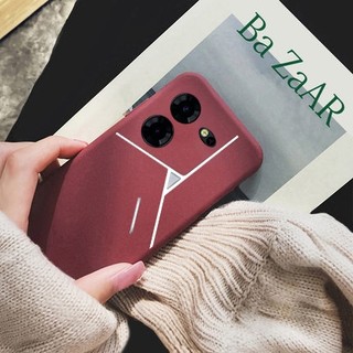 หรูหราSandstoneปลอกสําหรับTecno POVA 5 ProกันกระแทกMatteสําหรับTecno POVA 7 Proป้องกันลายนิ้วมือซิลิโคนอ่อนนุ่มป้องกันกล้องปกหลัง