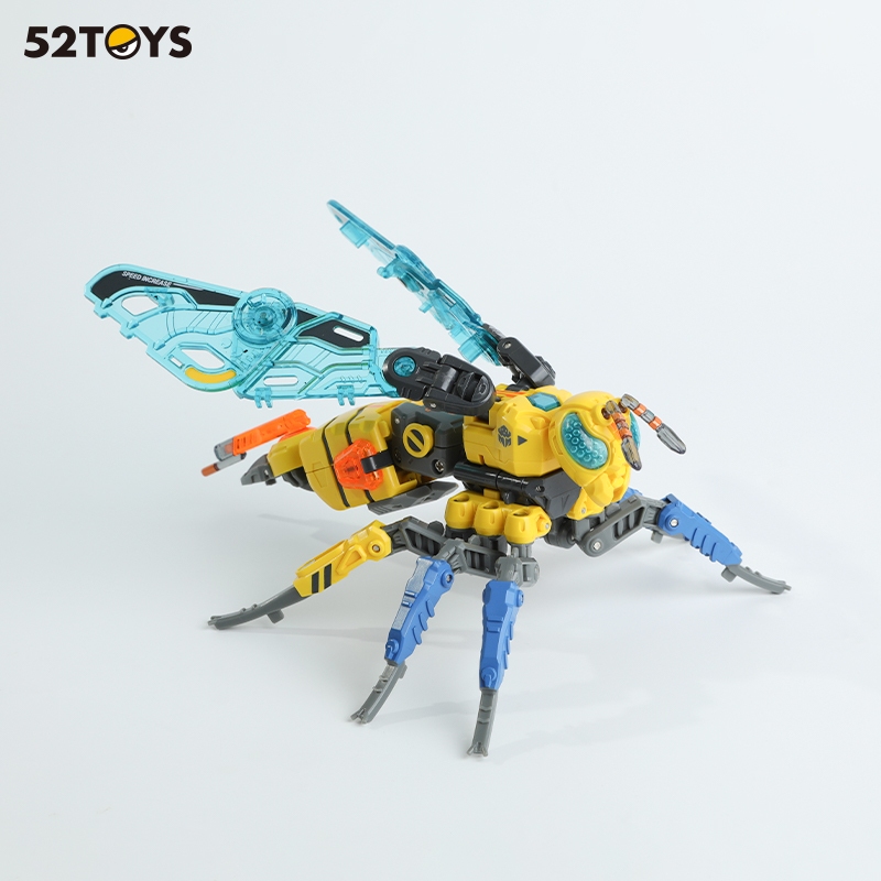 52TOYS BEASTBOX BB-38 Gunpowder Mecha Deformation Action Figure Portable Model