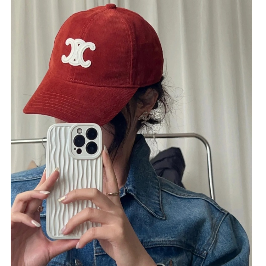 Ce 2023 ใหม่ หมวกเบสบอล ผ้าลูกฟูก UNISEX