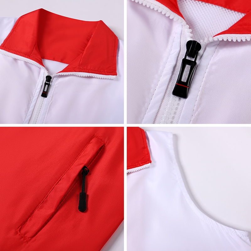 Vockoo#เสื้อกั๊กปรับ แต่งแขนกุดสีเสื้อกั๊กโฆษณาโฆษณาเสื้อครูงาน - รูปที่ 5