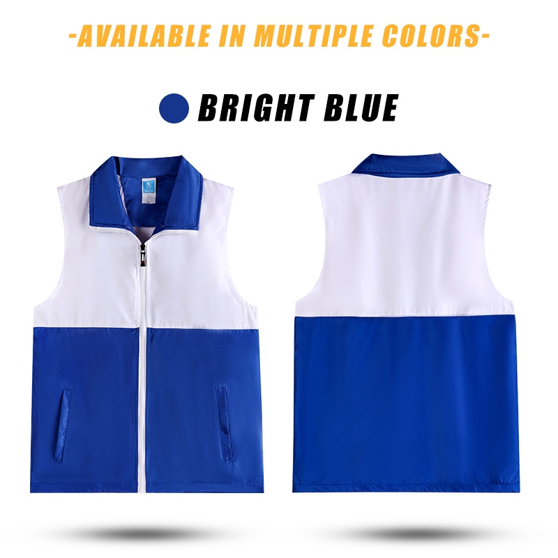 Vockoo#เสื้อกั๊กปรับ แต่งแขนกุดสีเสื้อกั๊กโฆษณาโฆษณาเสื้อครูงาน - รูปที่ 3