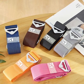 [หัวเข็มขัดโลหะ]  สายรัดกระเป๋าเดินทาง 200CM ความยาวปรับได้ …