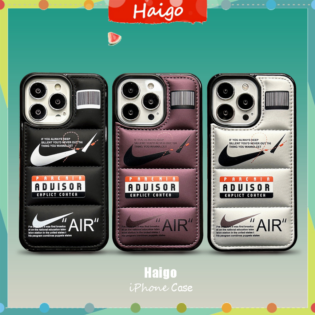 เคสโทรศัพท์พลาสติกแข็งลงแจ็คเก็ต OFFWH1TE N1 เหมาะสําหรับ iPhone 17 Air 16PRO 16PROMAX 15 14 13 12 M