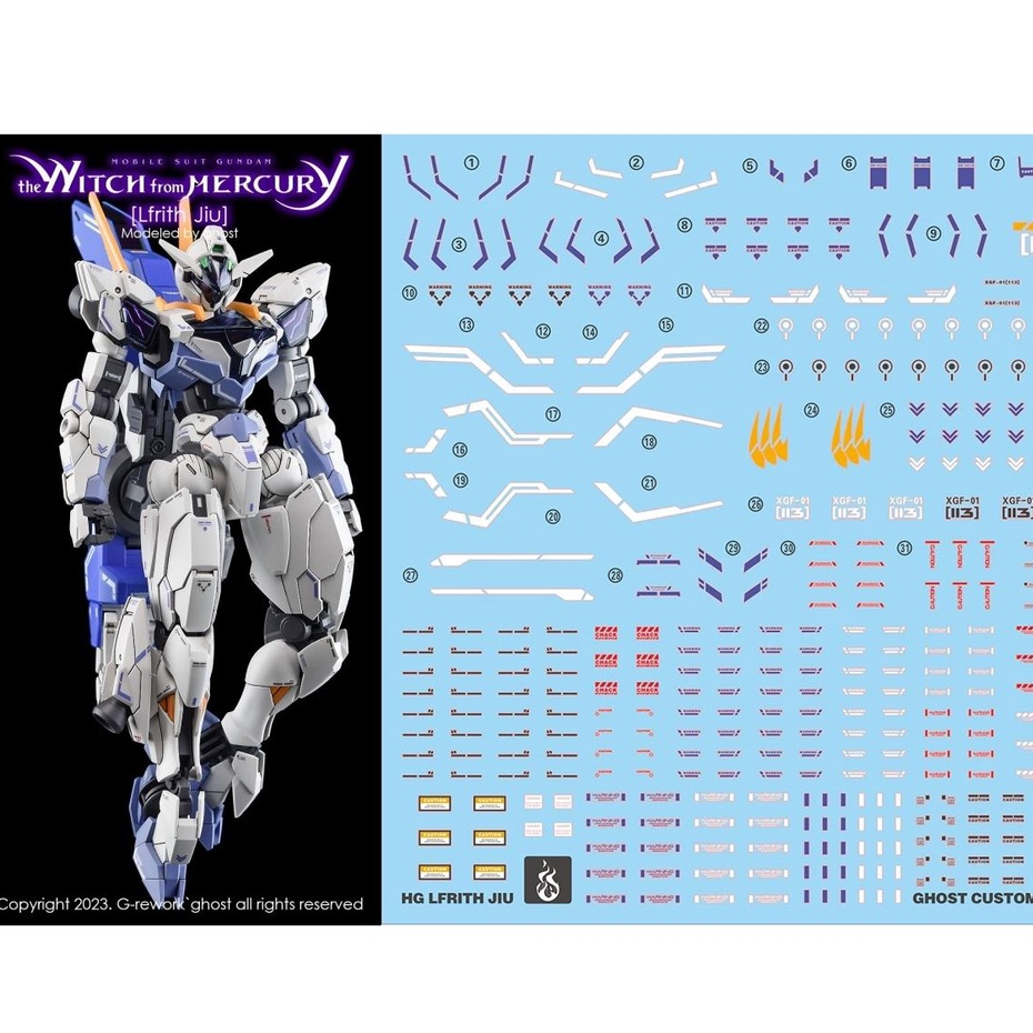 Yan GHOST TWFM PB HG LFRITH JIU รูปลอกสไลด ์ น ้ ํา