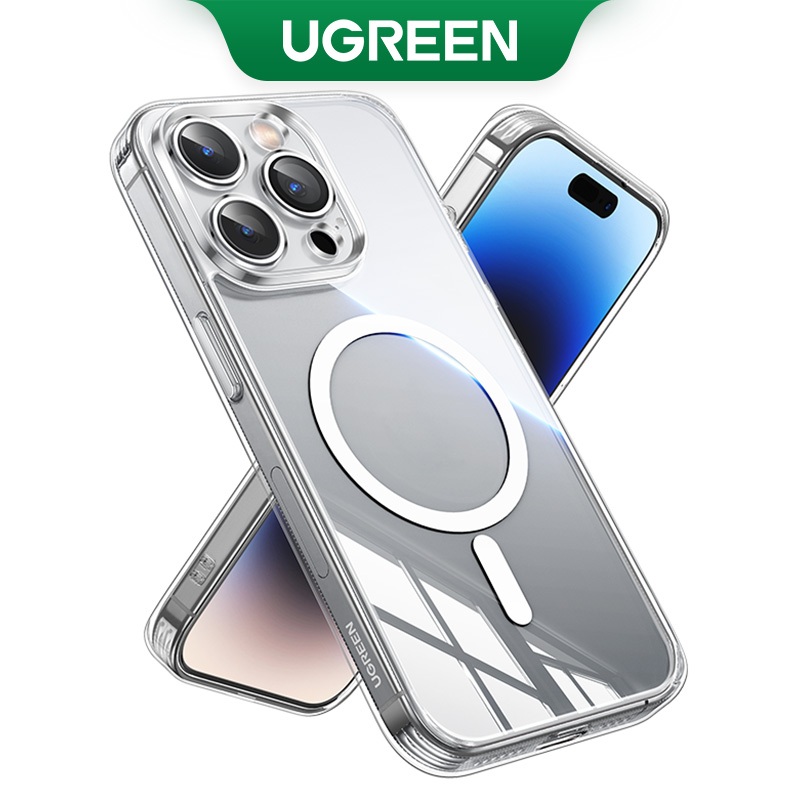 Ugreen MagSafe เคสโทรศัพท์มือถือ แม่เหล็ก ป้องกันการชน สําหรับ iPhone 15 15 Pro 