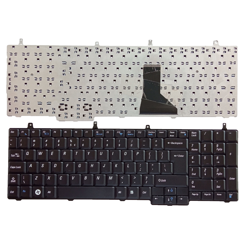 ใหม่ Dell Vostro 1700 1710 1720 UI คีย์บอร์ด QWERTZ 0JM625 JM625