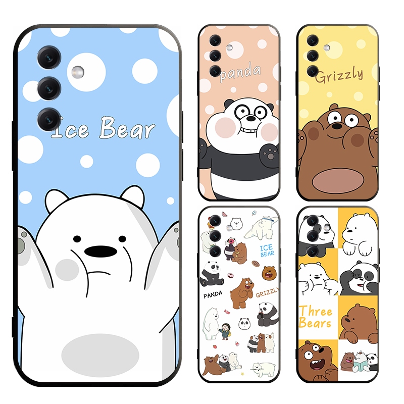 เคสสําหรับ samsung A05 A05S M14 A03 CORE J7 J8 J4 J6 A8 Plus Prime bear Case Soft Cover