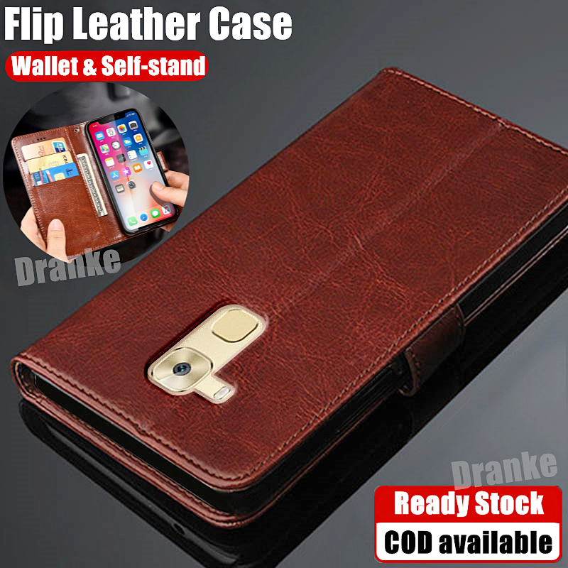 สําหรับ Huawei Nova Plus MLA-L01 L11 L02 L12 L03 L13 พรีเมี่ยมหนังกระเป๋าสตางค์ Folio พร้อมผู้ถือบัต