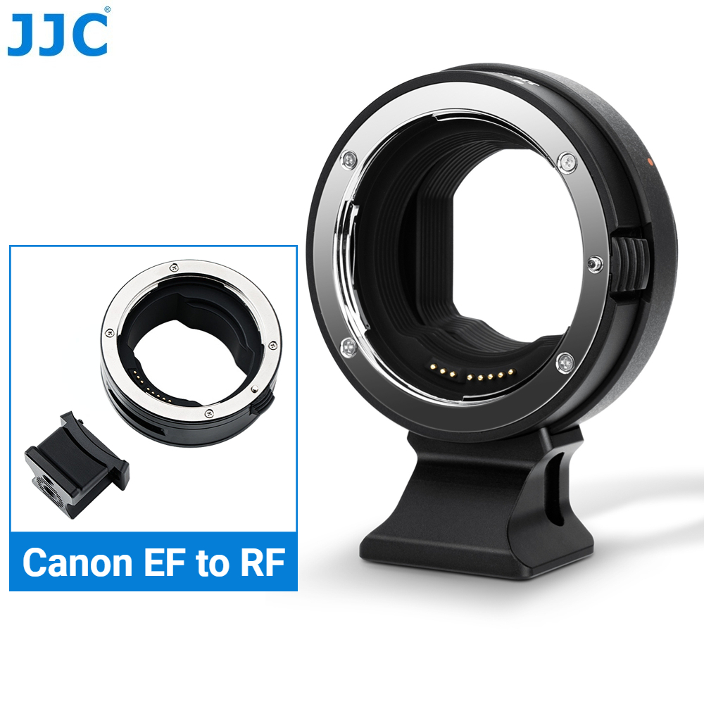JJC EF-EOS R อะแดปเตอร์เมาท์เลนส์ ในการติดตั้งเลนส์ EF EF-S เข้ากับตัวกล้อง RF Mount Adapter Canon EOS R100 R50 R10 R8 R7 R6 Mark II R5 R3 RP R Ra