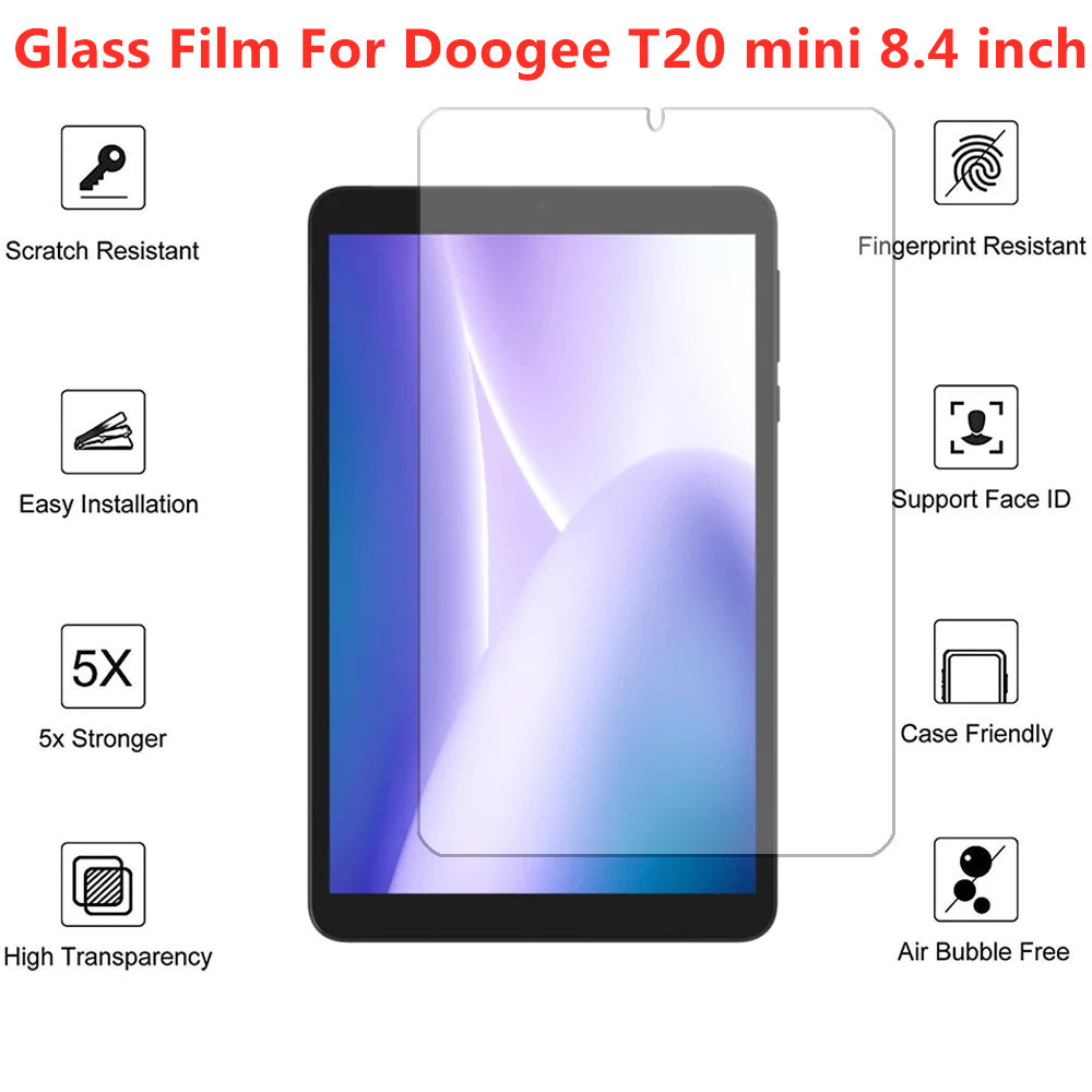 สําหรับ Doogee T20 Mini 2023 Anti-Scratch Screen Protector 9H กระจกนิรภัย HD ฟิล์มสําหรับ Doogee T20