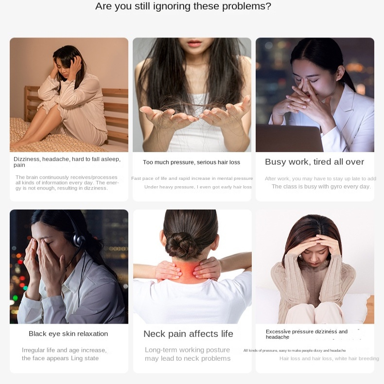 Magefy หวีไม้จันทน์ หวีนวด หวีนวดหัว สําหรับผู้ชายและผู้หญิง - รูปที่ 4