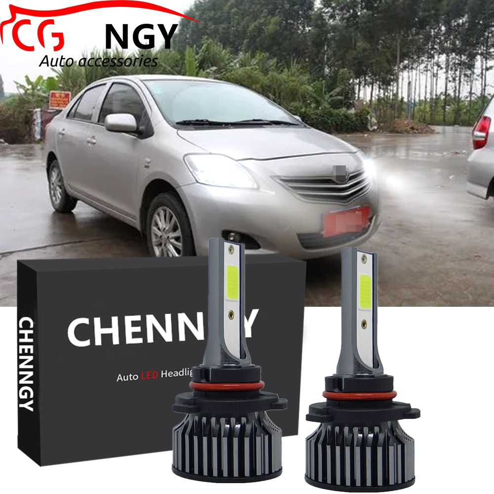 สําหรับ Toyota Vios NCP92/93 2 Gen(1.5 J/E/G )2007-2013 (หลอดไฟไฟหน้ารถ) - 2PC CLY CG P1 LED ไฟหน้าห