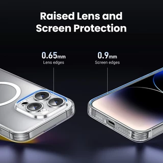 Ugreen MagSafe เคสโทรศัพท์มือถือ แม่เหล็ก ป้องกันการชน สําหรับ iPhone 15 15 Pro Max 15