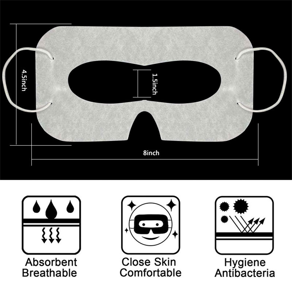 หน้ากากปิดตา ดูดซับเหงื่อ แบบใช้แล้วทิ้ง สําหรับ Meta quest 3 Quest3 vr