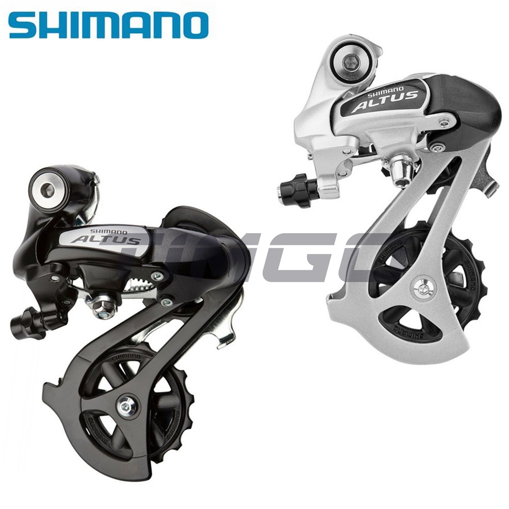 Shimano Altus RD-M310 ตีนผีหลัง 7/8 ความเร็ว สีดํา สีเงิน สําหรับจักรยานเสือภูเขา
