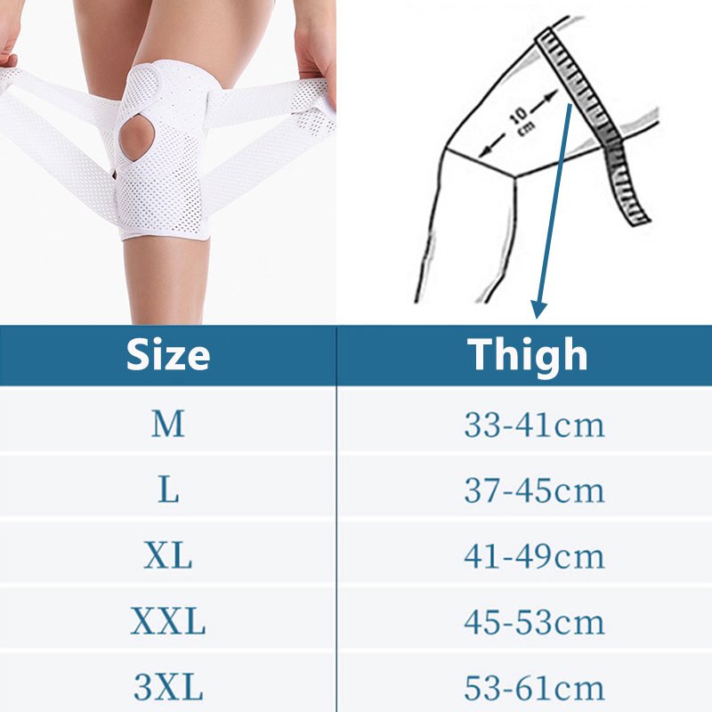 สนับเข่า สนับเข่า 2 สี เสริมความแข็งแรง Meniscus สนับเข่า ป้องกันเต็มรูปแบบ สนับเข่า ผู้ชาย ผู้หญิง กีฬา รั้งเข่า - รูปที่ 4
