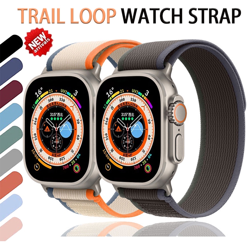 สายนาฬิกาข้อมืออัลไพน์ สําหรับ Ap watch Ultra band 49 มม. 44 มม. 45 มม. 40 มม. 41 มม. 42 มม. 45 44 มม. trail loop band for iwatch series 8 7 SE 9 6 5 4 3 2